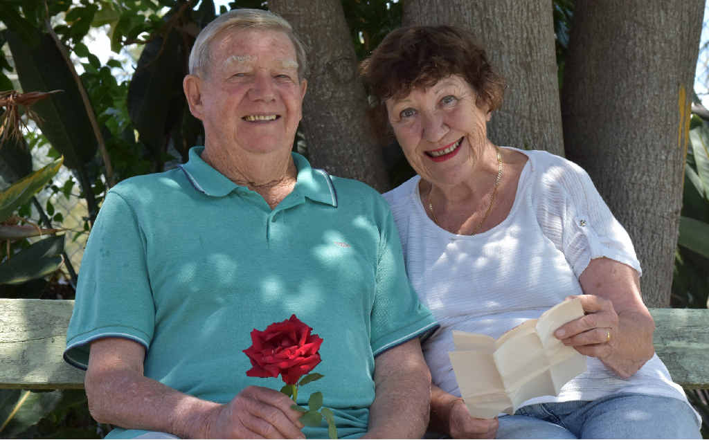 LONG-TIME LOVE: Bob and Kate Keogh celebrated their 50th wedding anniversary last week.
